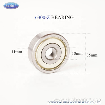 Professional Deep Groove Ball Bearing 6300 ZZ